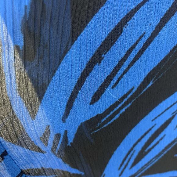 Lane Bryant Dress Womens 26/28 Maxi Strapless Spring Summer Smocked Flowy Long - Picture 8 of 11